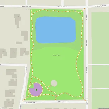 Map of Burke Park