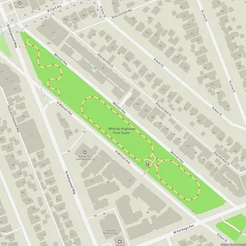 Map of Whitnall Highway Park South