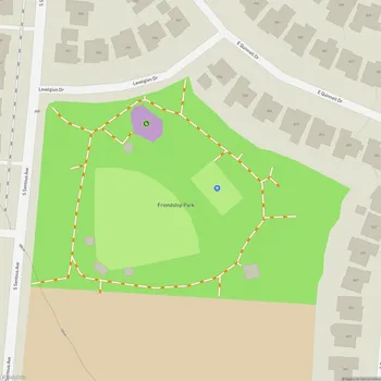 Map of Friendship Park