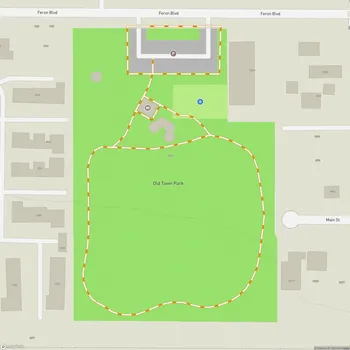 Map of Old Town Park