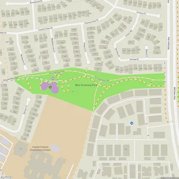 Map of West Greenway Park
