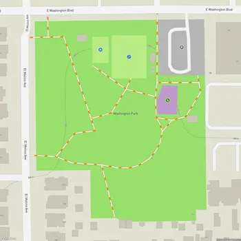 Map of Washington Park