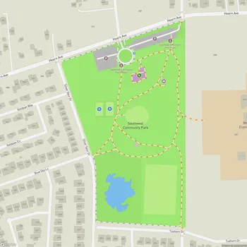 Map of Southwest Community Park