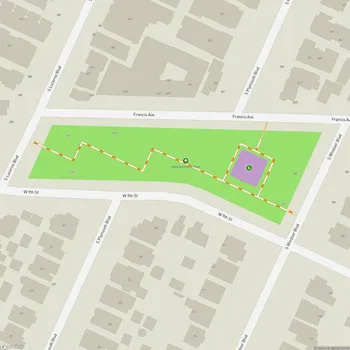 Map of Harold A Henry Park
