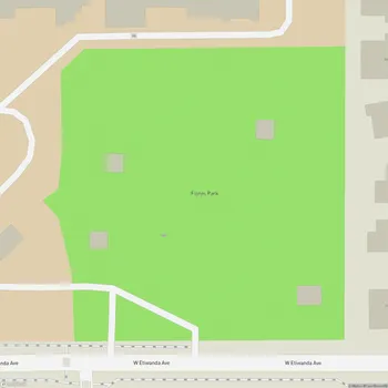 Map of Flores Park