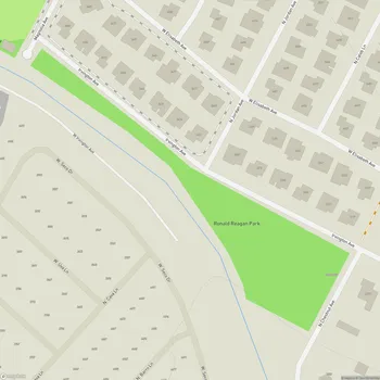 Map of Ronald Reagan Park