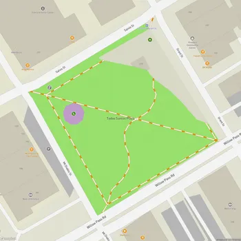 Map of Todos Santos Plaza