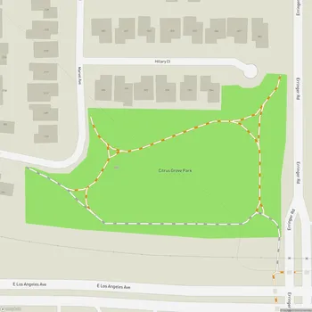 Map of Citrus Grove Park