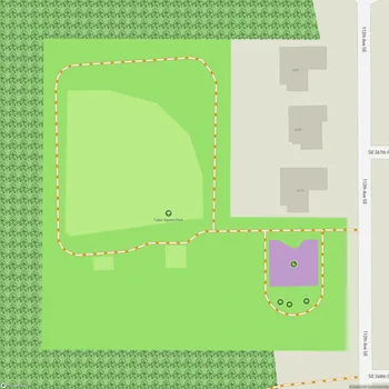 Map of Tudor Square Park