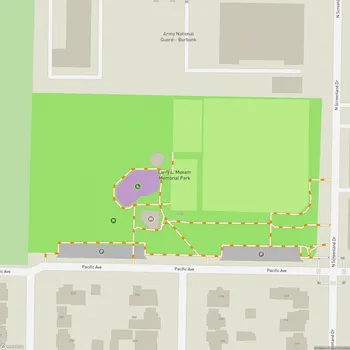 Map of Larry L. Maxam Memorial Park