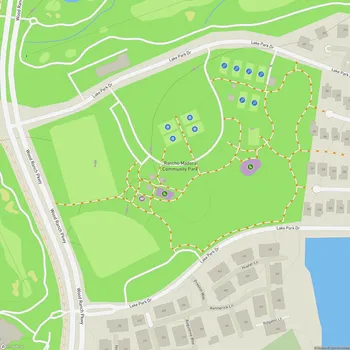 Map of Rancho Madera Community Park