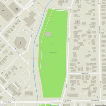 Map of Royer Park