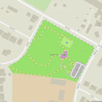 Map of Oak Way Park