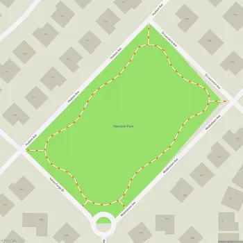 Map of Hancock Park