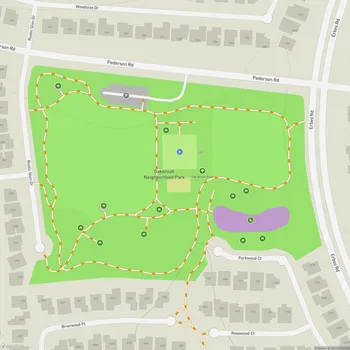 Map of Oakbrook Neighborhood Park