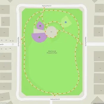 Map of Aldo Conrad Pineschi Sr Park