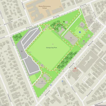Map of George Izay Park