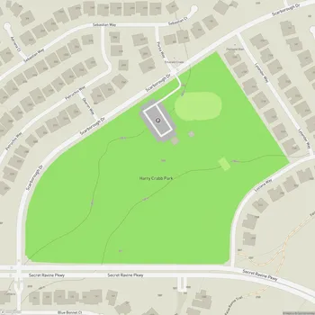 Map of Harry Crabb Park