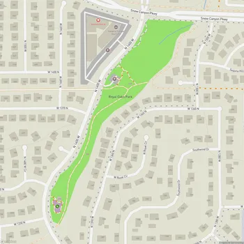 Map of Royal Oaks Park