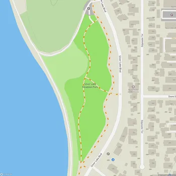 Map of Silver Lake Meadows Park