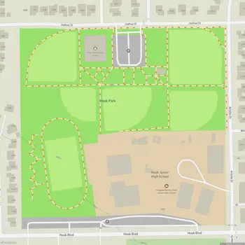 Map of Hook Park