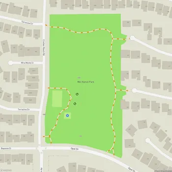 Map of Mel Hamel Park