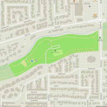 Map of East La Loma Park