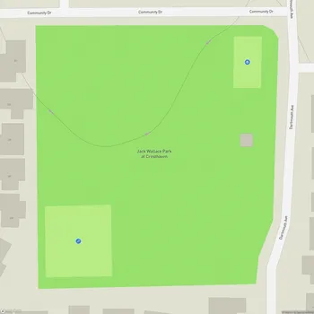 Map of Jack Wallace Park at Cresthaven