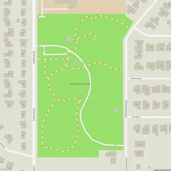 Map of Anne Shirrells Park