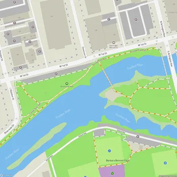 Map of Bicentennial Park