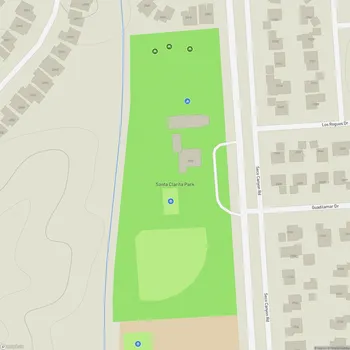 Map of Santa Clarita Park