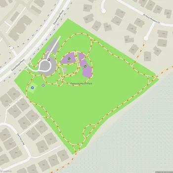 Map of Damonte Ranch Park