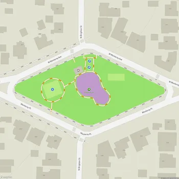 Map of Vickroy Park