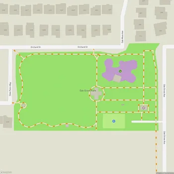Map of Oak Grove Park