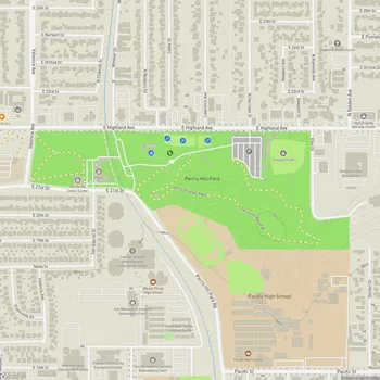 Map of Perris Hill Park