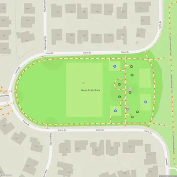 Map of Norm Fratis Park
