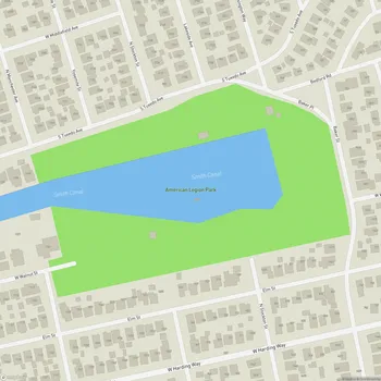 Map of American Legion Park