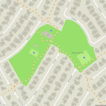 Map of Valencia Glen Park