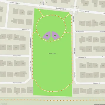 Map of Knoll Park