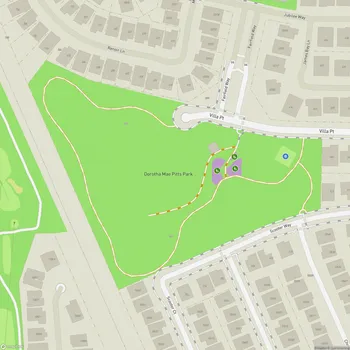 Map of Dorotha Mae Pitts Park