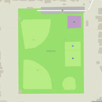 Map of Hamilton Park