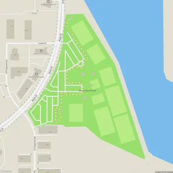 Map of Jerry Eaves Park
