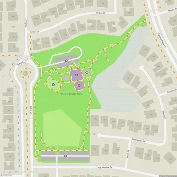 Map of Victoria Arbors Park