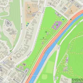 Map of Sycamore Grove Park