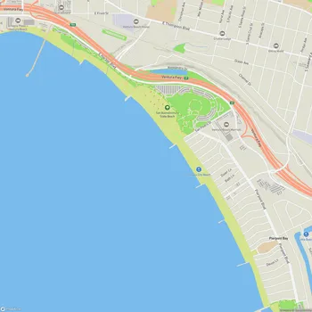 Map of San Buenaventura State Beach