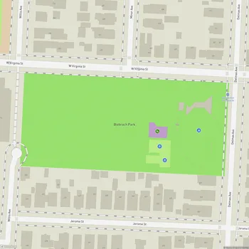 Map of Biebrach Park