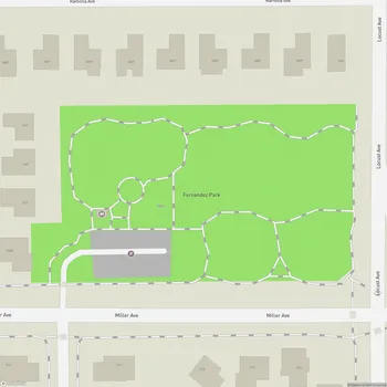 Map of Fernandez Park