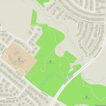 Map of Blue Oaks Park