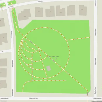 Map of Pasa Tiempo Park