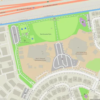 Map of Dos Escuelas Park
